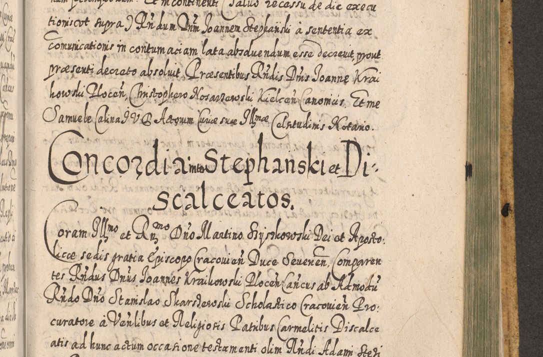 Zdjęcie nr 1426 dla obiektu archiwalnego: Acta actorum, causarum spiritualium, civilium, criminalium, obligationum, cessionum, decimarum, testamentorum R. D. Martini Szyszkowski, episcopi Cracoviensis, ducis Severiensis in annis 1617 - 1619. Tomus primus.