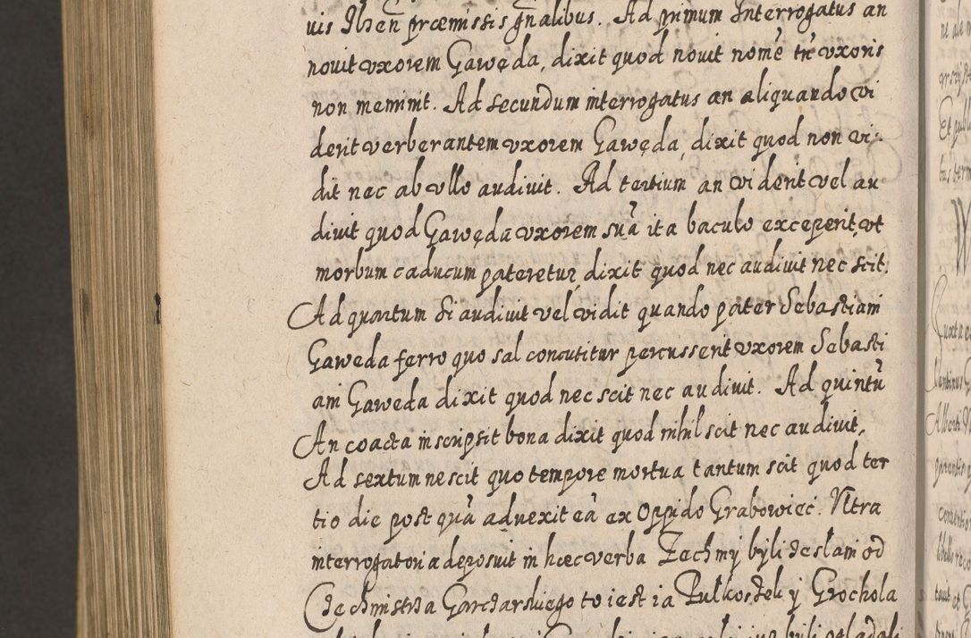 Zdjęcie nr 1423 dla obiektu archiwalnego: Acta actorum, causarum spiritualium, civilium, criminalium, obligationum, cessionum, decimarum, testamentorum R. D. Martini Szyszkowski, episcopi Cracoviensis, ducis Severiensis in annis 1617 - 1619. Tomus primus.