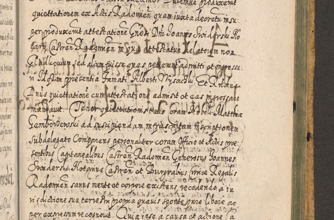 Zdjęcie nr 1420 dla obiektu archiwalnego: Acta actorum, causarum spiritualium, civilium, criminalium, obligationum, cessionum, decimarum, testamentorum R. D. Martini Szyszkowski, episcopi Cracoviensis, ducis Severiensis in annis 1617 - 1619. Tomus primus.