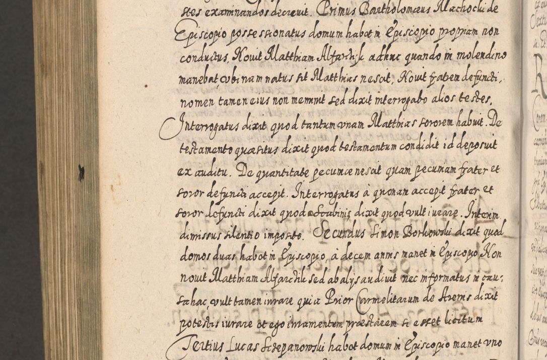 Zdjęcie nr 1605 dla obiektu archiwalnego: Acta actorum, causarum spiritualium, civilium, criminalium, obligationum, cessionum, decimarum, testamentorum R. D. Martini Szyszkowski, episcopi Cracoviensis, ducis Severiensis in annis 1617 - 1619. Tomus primus.