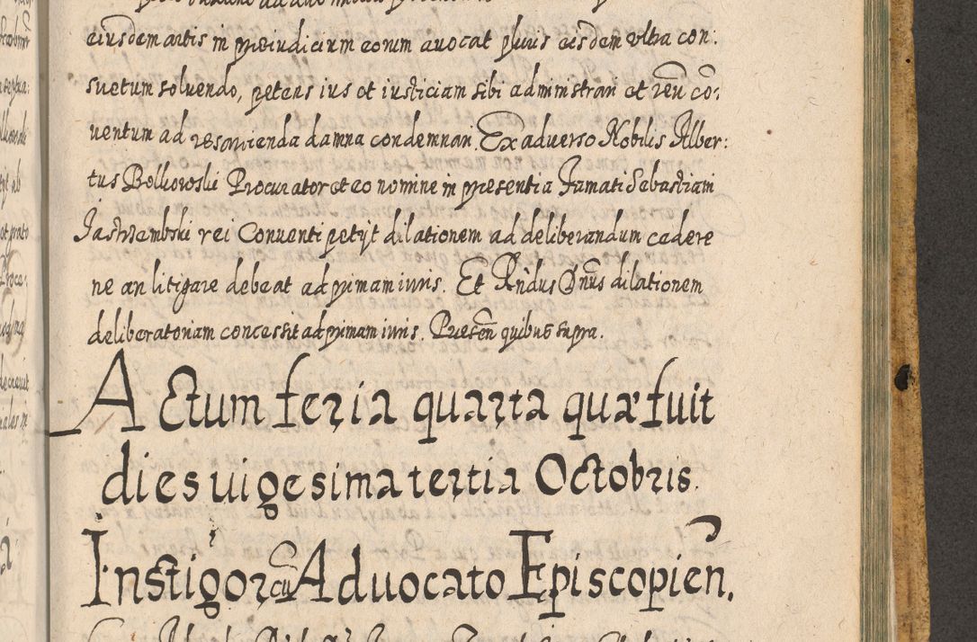 Zdjęcie nr 1604 dla obiektu archiwalnego: Acta actorum, causarum spiritualium, civilium, criminalium, obligationum, cessionum, decimarum, testamentorum R. D. Martini Szyszkowski, episcopi Cracoviensis, ducis Severiensis in annis 1617 - 1619. Tomus primus.