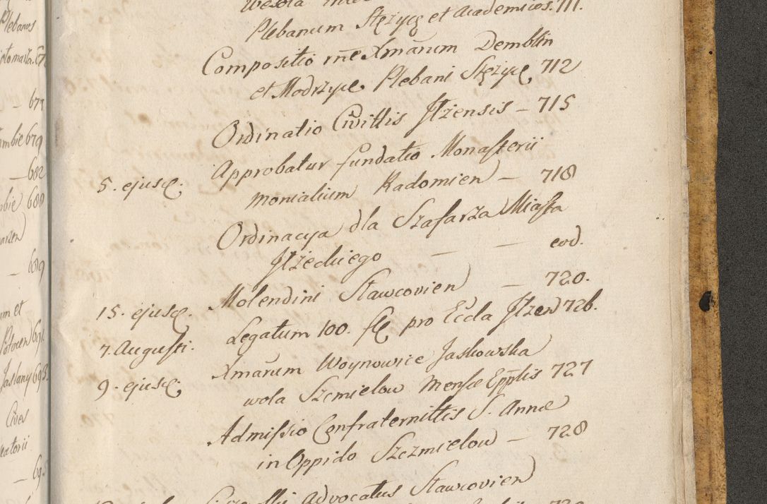 Zdjęcie nr 1756 dla obiektu archiwalnego: Acta actorum, causarum spiritualium, civilium, criminalium, obligationum, cessionum, decimarum, testamentorum R. D. Martini Szyszkowski, episcopi Cracoviensis, ducis Severiensis in annis 1617 - 1619. Tomus primus.