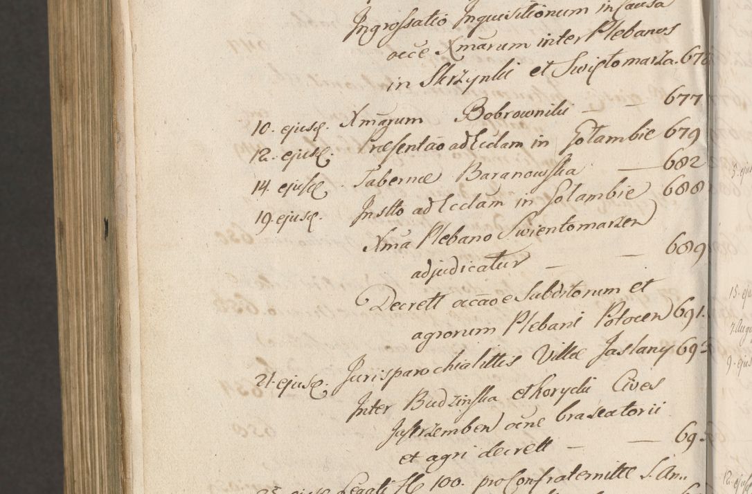 Zdjęcie nr 1755 dla obiektu archiwalnego: Acta actorum, causarum spiritualium, civilium, criminalium, obligationum, cessionum, decimarum, testamentorum R. D. Martini Szyszkowski, episcopi Cracoviensis, ducis Severiensis in annis 1617 - 1619. Tomus primus.
