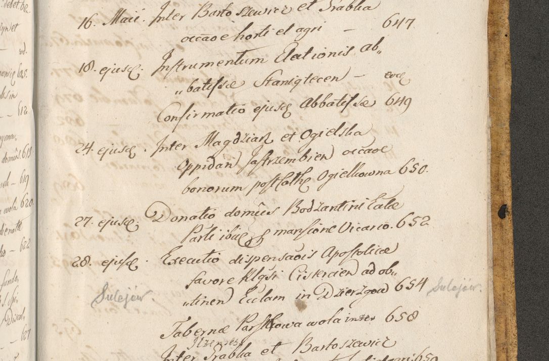 Zdjęcie nr 1754 dla obiektu archiwalnego: Acta actorum, causarum spiritualium, civilium, criminalium, obligationum, cessionum, decimarum, testamentorum R. D. Martini Szyszkowski, episcopi Cracoviensis, ducis Severiensis in annis 1617 - 1619. Tomus primus.