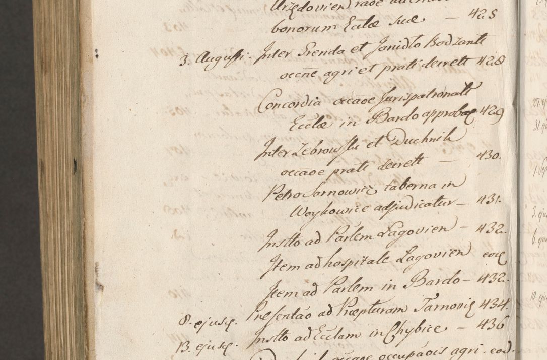 Zdjęcie nr 1745 dla obiektu archiwalnego: Acta actorum, causarum spiritualium, civilium, criminalium, obligationum, cessionum, decimarum, testamentorum R. D. Martini Szyszkowski, episcopi Cracoviensis, ducis Severiensis in annis 1617 - 1619. Tomus primus.