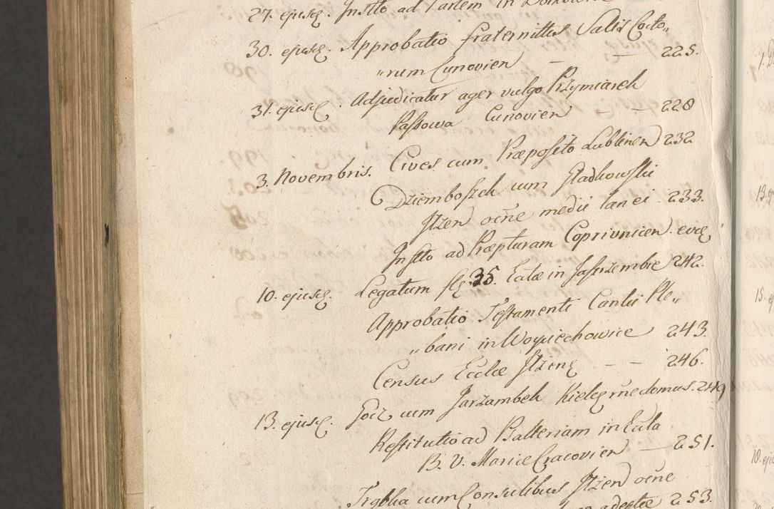 Zdjęcie nr 1739 dla obiektu archiwalnego: Acta actorum, causarum spiritualium, civilium, criminalium, obligationum, cessionum, decimarum, testamentorum R. D. Martini Szyszkowski, episcopi Cracoviensis, ducis Severiensis in annis 1617 - 1619. Tomus primus.