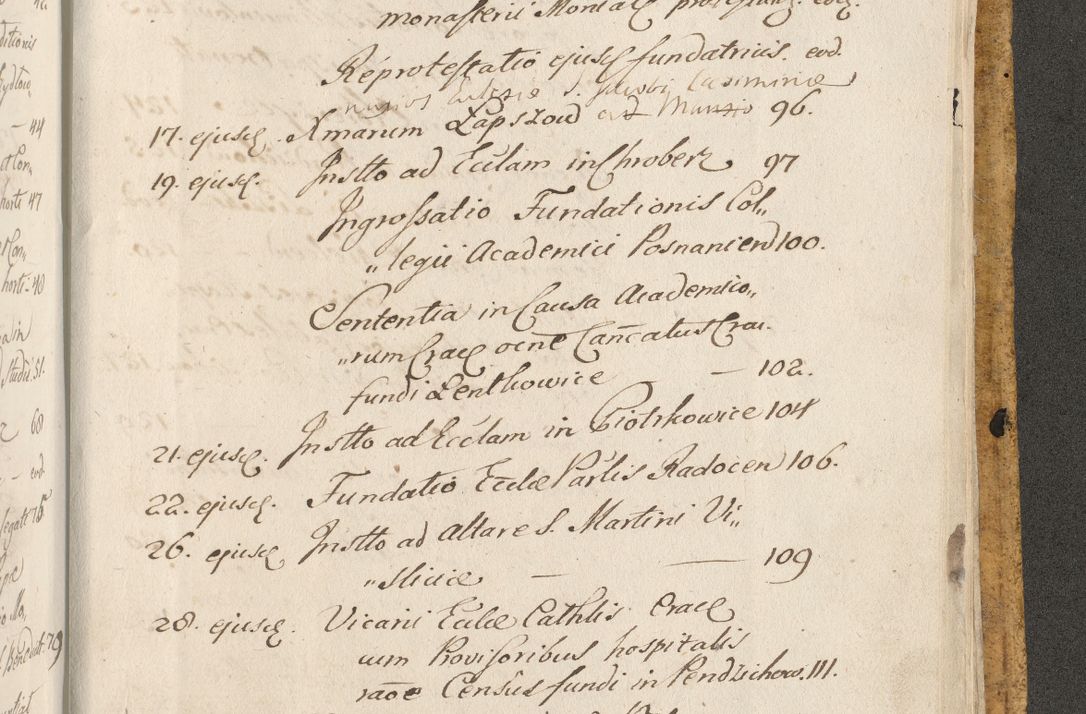 Zdjęcie nr 1734 dla obiektu archiwalnego: Acta actorum, causarum spiritualium, civilium, criminalium, obligationum, cessionum, decimarum, testamentorum R. D. Martini Szyszkowski, episcopi Cracoviensis, ducis Severiensis in annis 1617 - 1619. Tomus primus.