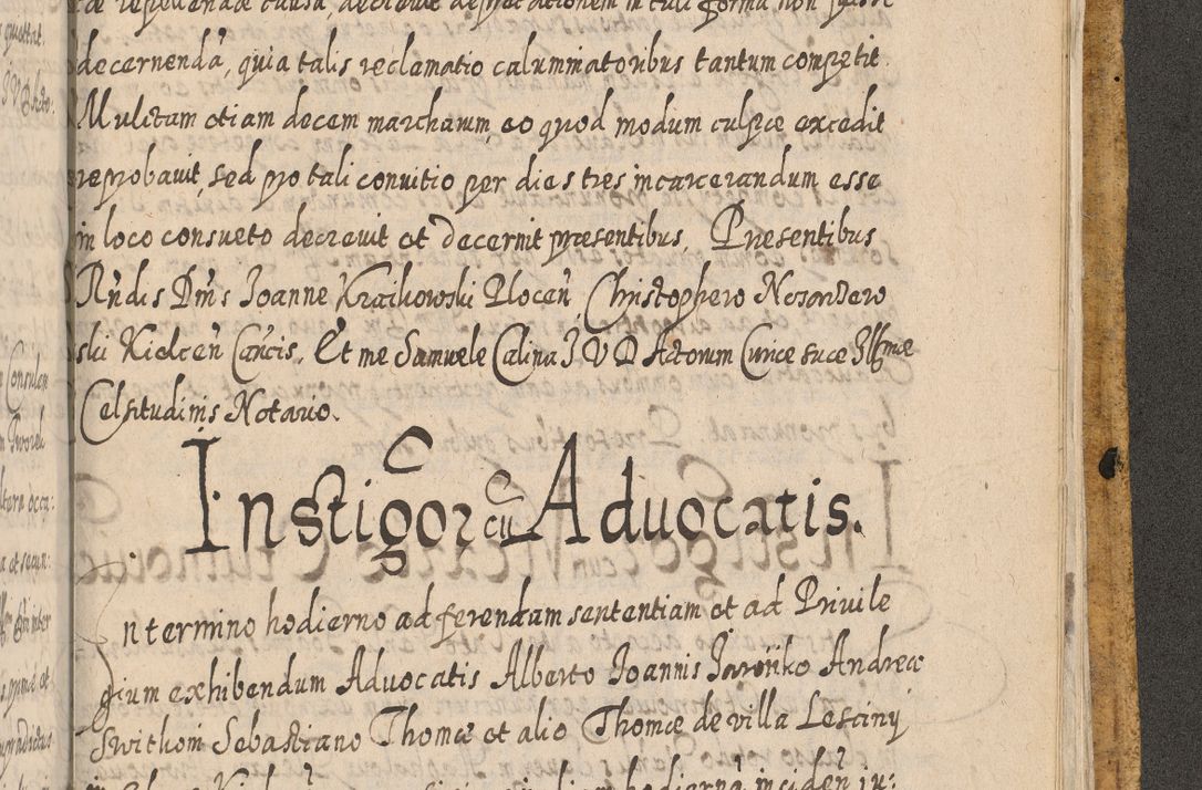 Zdjęcie nr 1720 dla obiektu archiwalnego: Acta actorum, causarum spiritualium, civilium, criminalium, obligationum, cessionum, decimarum, testamentorum R. D. Martini Szyszkowski, episcopi Cracoviensis, ducis Severiensis in annis 1617 - 1619. Tomus primus.