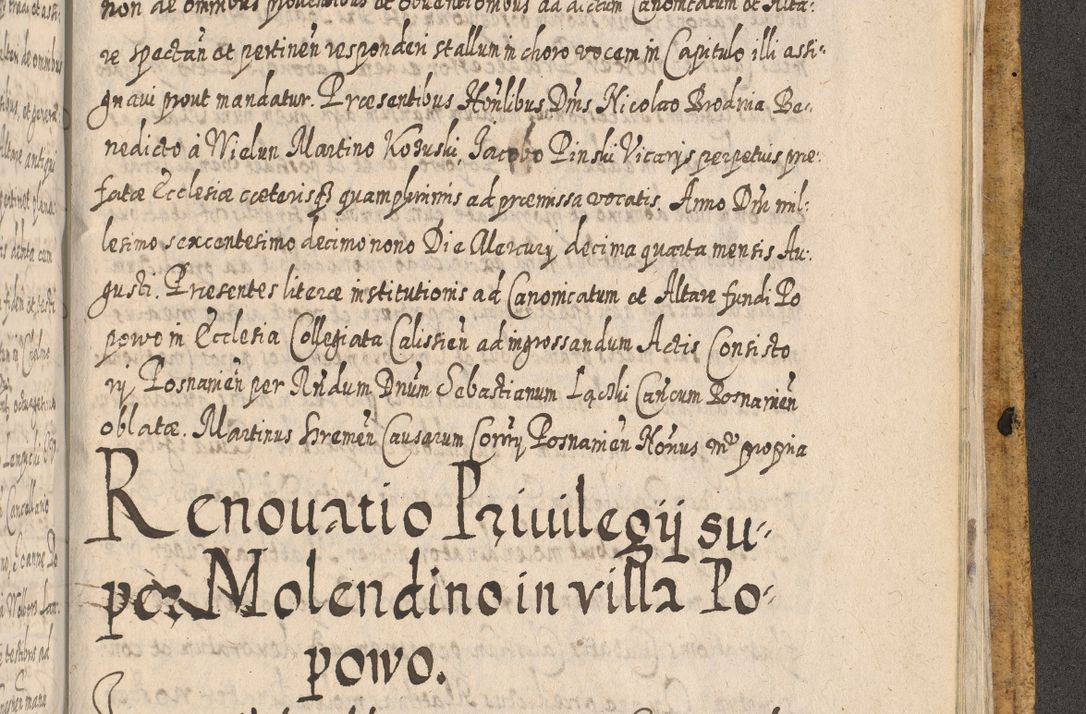 Zdjęcie nr 1714 dla obiektu archiwalnego: Acta actorum, causarum spiritualium, civilium, criminalium, obligationum, cessionum, decimarum, testamentorum R. D. Martini Szyszkowski, episcopi Cracoviensis, ducis Severiensis in annis 1617 - 1619. Tomus primus.