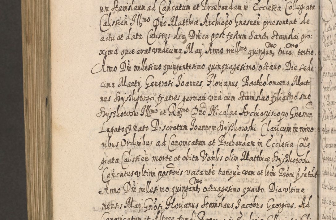 Zdjęcie nr 1711 dla obiektu archiwalnego: Acta actorum, causarum spiritualium, civilium, criminalium, obligationum, cessionum, decimarum, testamentorum R. D. Martini Szyszkowski, episcopi Cracoviensis, ducis Severiensis in annis 1617 - 1619. Tomus primus.
