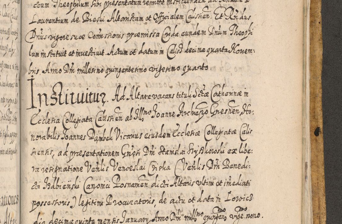 Zdjęcie nr 1710 dla obiektu archiwalnego: Acta actorum, causarum spiritualium, civilium, criminalium, obligationum, cessionum, decimarum, testamentorum R. D. Martini Szyszkowski, episcopi Cracoviensis, ducis Severiensis in annis 1617 - 1619. Tomus primus.