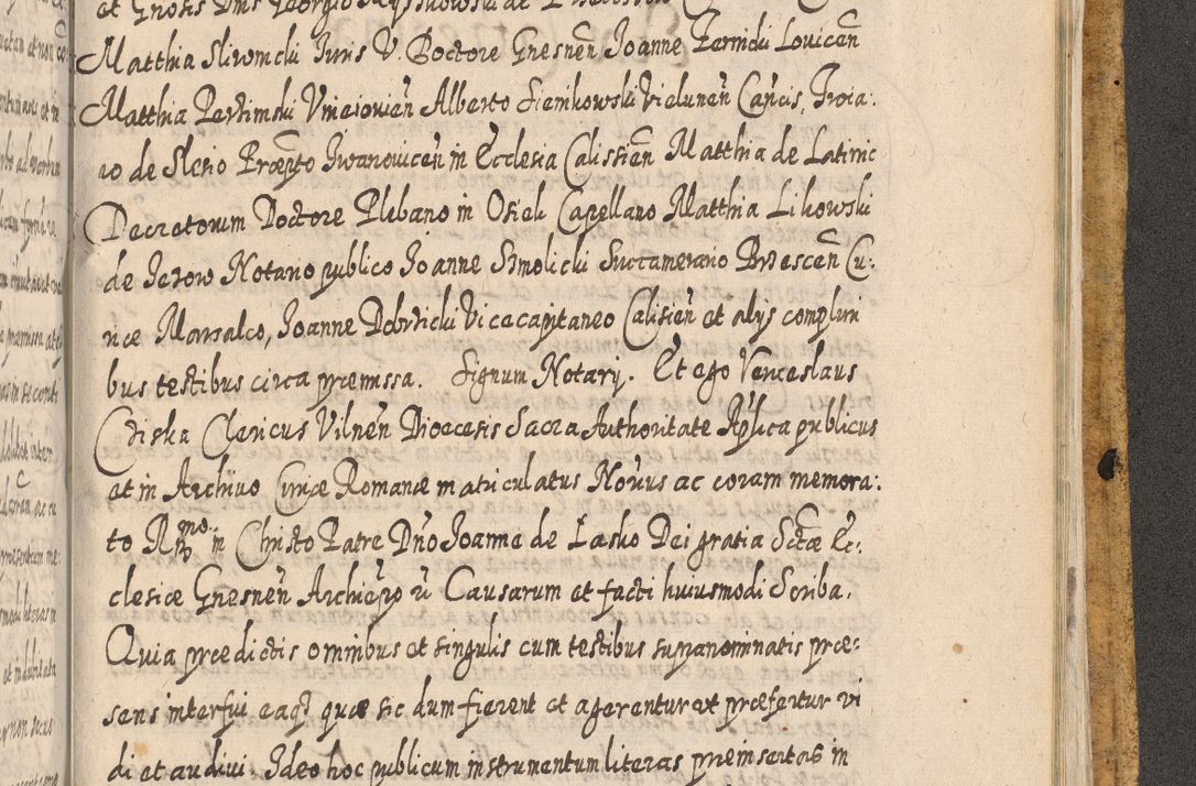 Zdjęcie nr 1704 dla obiektu archiwalnego: Acta actorum, causarum spiritualium, civilium, criminalium, obligationum, cessionum, decimarum, testamentorum R. D. Martini Szyszkowski, episcopi Cracoviensis, ducis Severiensis in annis 1617 - 1619. Tomus primus.