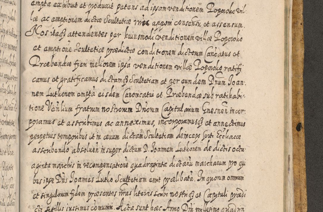 Zdjęcie nr 1698 dla obiektu archiwalnego: Acta actorum, causarum spiritualium, civilium, criminalium, obligationum, cessionum, decimarum, testamentorum R. D. Martini Szyszkowski, episcopi Cracoviensis, ducis Severiensis in annis 1617 - 1619. Tomus primus.