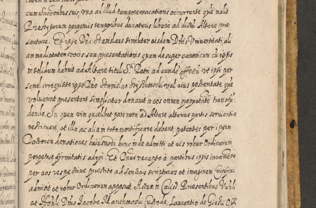 Zdjęcie nr 1692 dla obiektu archiwalnego: Acta actorum, causarum spiritualium, civilium, criminalium, obligationum, cessionum, decimarum, testamentorum R. D. Martini Szyszkowski, episcopi Cracoviensis, ducis Severiensis in annis 1617 - 1619. Tomus primus.
