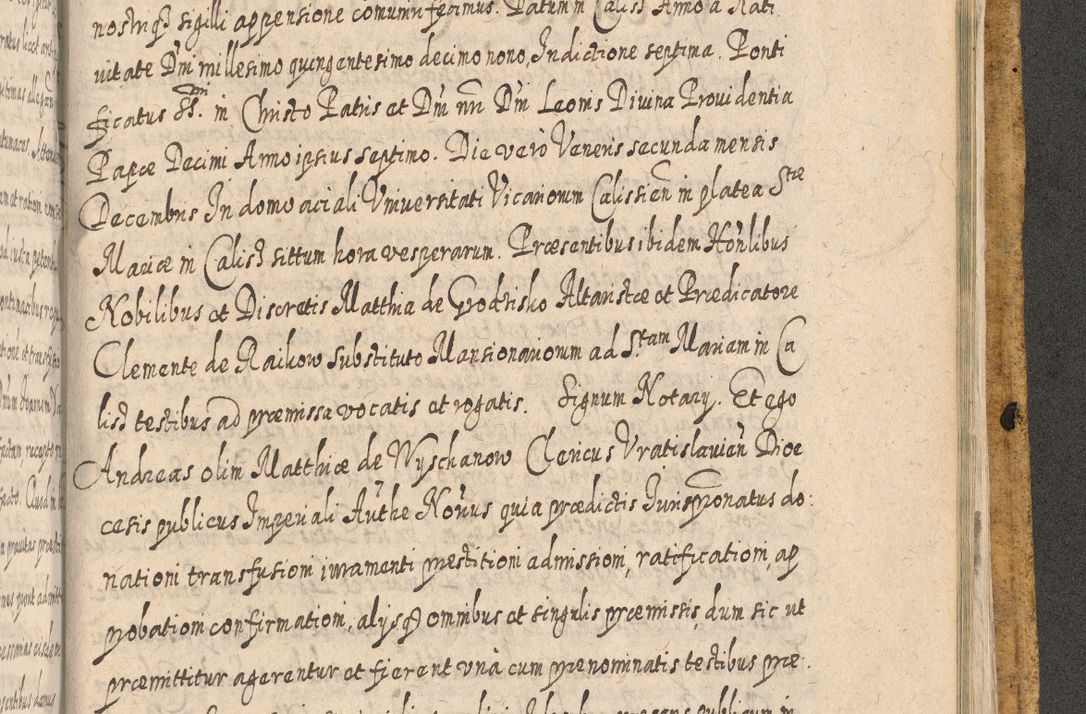 Zdjęcie nr 1690 dla obiektu archiwalnego: Acta actorum, causarum spiritualium, civilium, criminalium, obligationum, cessionum, decimarum, testamentorum R. D. Martini Szyszkowski, episcopi Cracoviensis, ducis Severiensis in annis 1617 - 1619. Tomus primus.