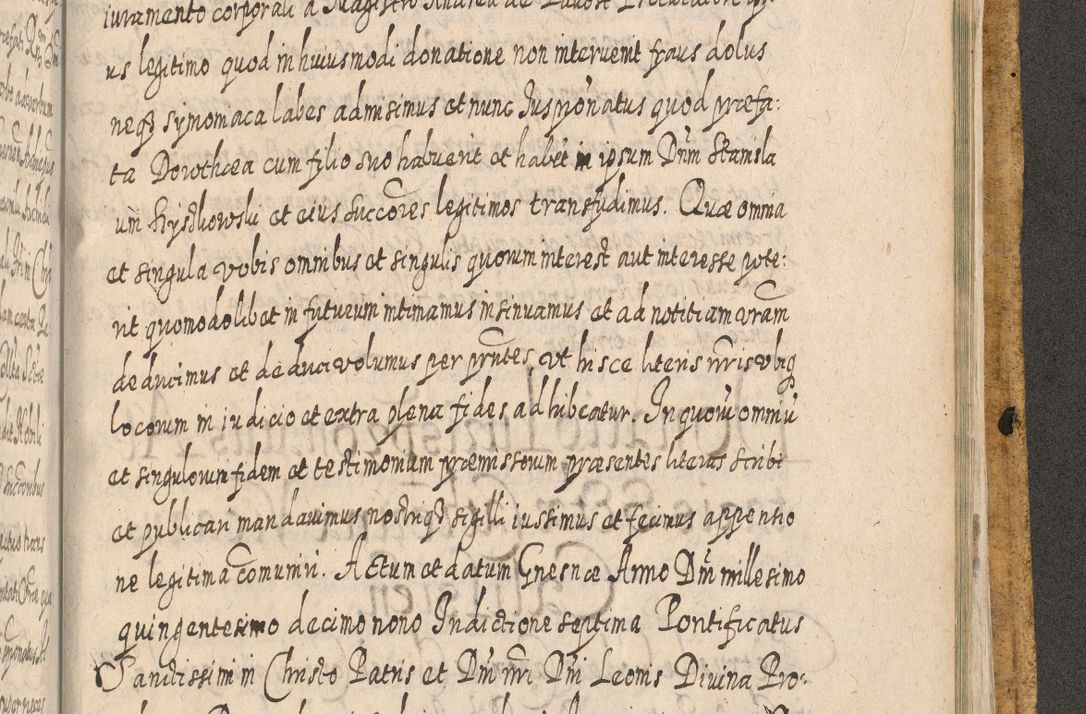 Zdjęcie nr 1686 dla obiektu archiwalnego: Acta actorum, causarum spiritualium, civilium, criminalium, obligationum, cessionum, decimarum, testamentorum R. D. Martini Szyszkowski, episcopi Cracoviensis, ducis Severiensis in annis 1617 - 1619. Tomus primus.