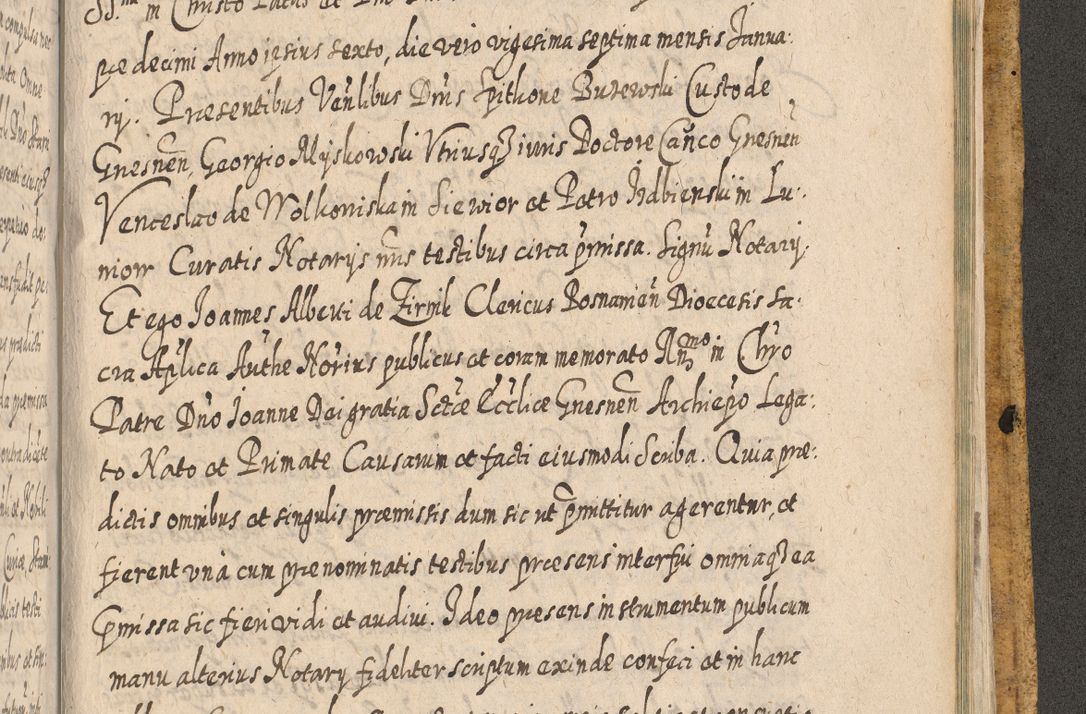 Zdjęcie nr 1684 dla obiektu archiwalnego: Acta actorum, causarum spiritualium, civilium, criminalium, obligationum, cessionum, decimarum, testamentorum R. D. Martini Szyszkowski, episcopi Cracoviensis, ducis Severiensis in annis 1617 - 1619. Tomus primus.