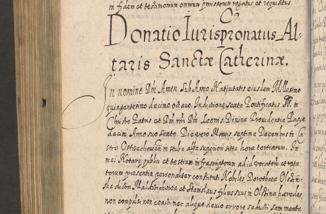 Zdjęcie nr 1679 dla obiektu archiwalnego: Acta actorum, causarum spiritualium, civilium, criminalium, obligationum, cessionum, decimarum, testamentorum R. D. Martini Szyszkowski, episcopi Cracoviensis, ducis Severiensis in annis 1617 - 1619. Tomus primus.