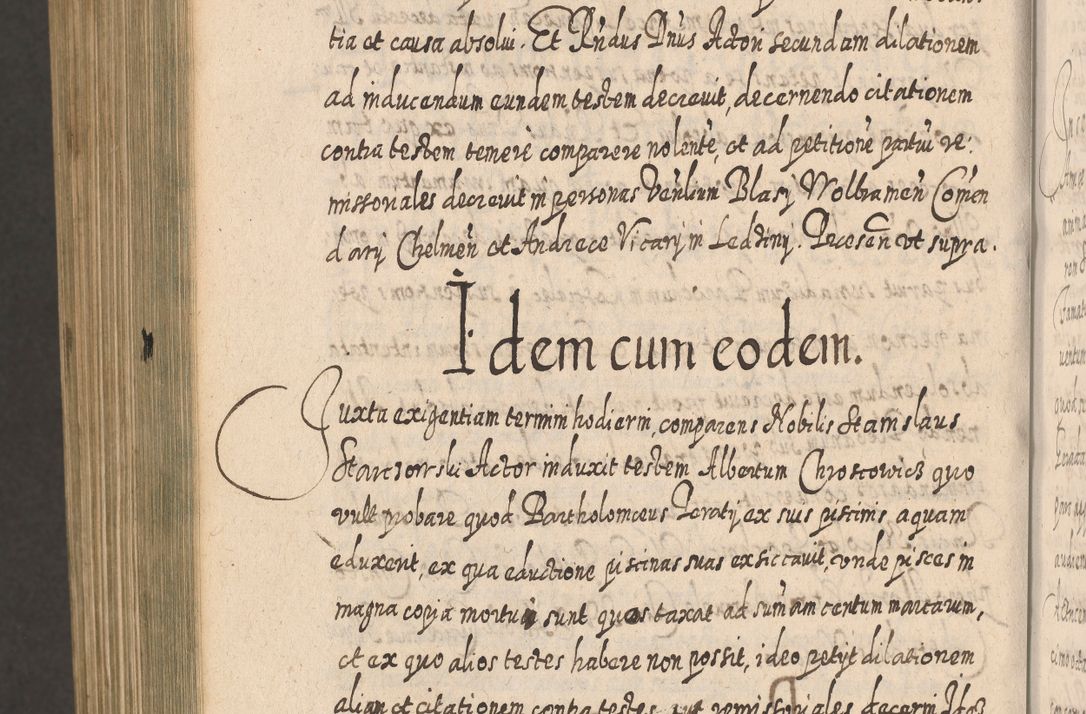Zdjęcie nr 1651 dla obiektu archiwalnego: Acta actorum, causarum spiritualium, civilium, criminalium, obligationum, cessionum, decimarum, testamentorum R. D. Martini Szyszkowski, episcopi Cracoviensis, ducis Severiensis in annis 1617 - 1619. Tomus primus.