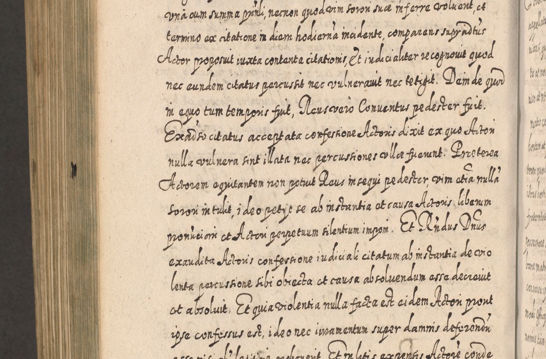 Zdjęcie nr 1645 dla obiektu archiwalnego: Acta actorum, causarum spiritualium, civilium, criminalium, obligationum, cessionum, decimarum, testamentorum R. D. Martini Szyszkowski, episcopi Cracoviensis, ducis Severiensis in annis 1617 - 1619. Tomus primus.