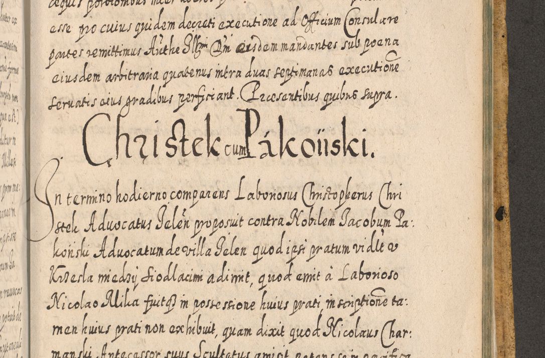Zdjęcie nr 1642 dla obiektu archiwalnego: Acta actorum, causarum spiritualium, civilium, criminalium, obligationum, cessionum, decimarum, testamentorum R. D. Martini Szyszkowski, episcopi Cracoviensis, ducis Severiensis in annis 1617 - 1619. Tomus primus.