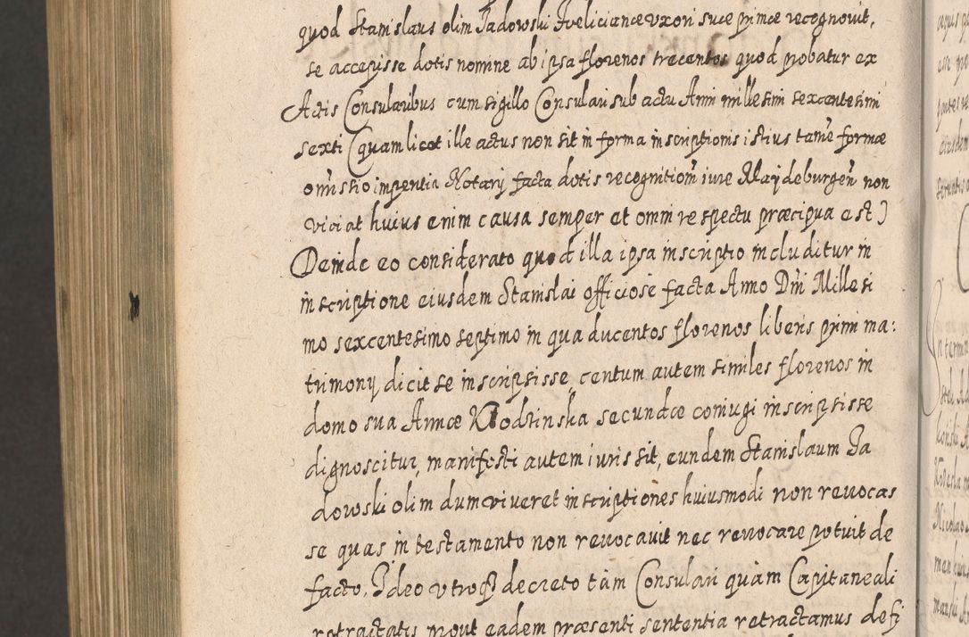 Zdjęcie nr 1641 dla obiektu archiwalnego: Acta actorum, causarum spiritualium, civilium, criminalium, obligationum, cessionum, decimarum, testamentorum R. D. Martini Szyszkowski, episcopi Cracoviensis, ducis Severiensis in annis 1617 - 1619. Tomus primus.