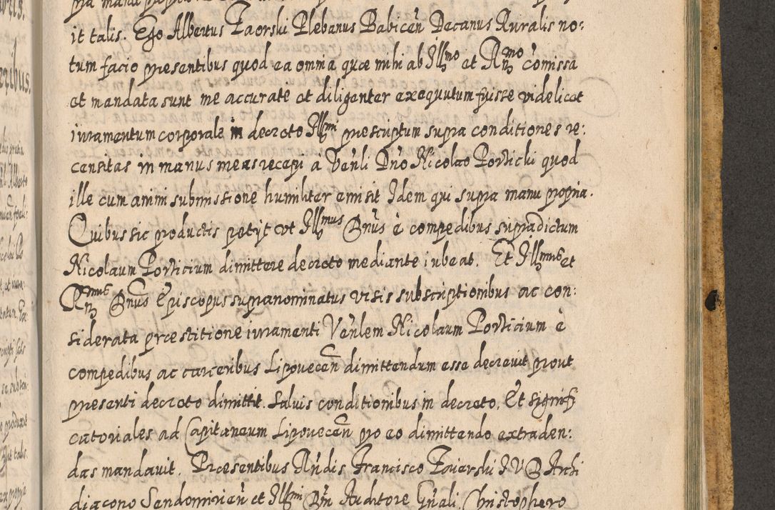 Zdjęcie nr 1638 dla obiektu archiwalnego: Acta actorum, causarum spiritualium, civilium, criminalium, obligationum, cessionum, decimarum, testamentorum R. D. Martini Szyszkowski, episcopi Cracoviensis, ducis Severiensis in annis 1617 - 1619. Tomus primus.