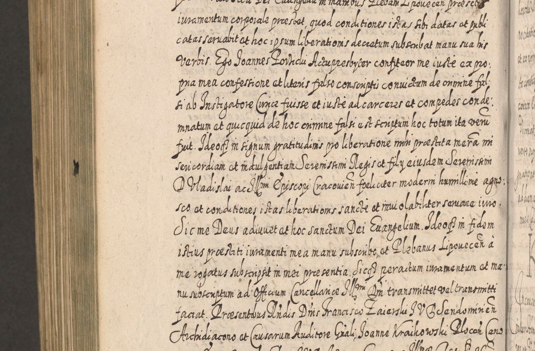 Zdjęcie nr 1625 dla obiektu archiwalnego: Acta actorum, causarum spiritualium, civilium, criminalium, obligationum, cessionum, decimarum, testamentorum R. D. Martini Szyszkowski, episcopi Cracoviensis, ducis Severiensis in annis 1617 - 1619. Tomus primus.