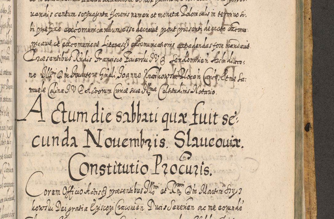 Zdjęcie nr 1618 dla obiektu archiwalnego: Acta actorum, causarum spiritualium, civilium, criminalium, obligationum, cessionum, decimarum, testamentorum R. D. Martini Szyszkowski, episcopi Cracoviensis, ducis Severiensis in annis 1617 - 1619. Tomus primus.