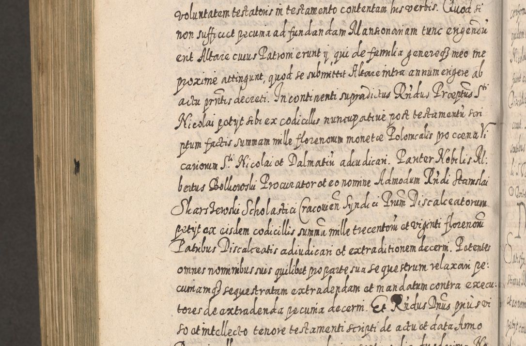 Zdjęcie nr 1613 dla obiektu archiwalnego: Acta actorum, causarum spiritualium, civilium, criminalium, obligationum, cessionum, decimarum, testamentorum R. D. Martini Szyszkowski, episcopi Cracoviensis, ducis Severiensis in annis 1617 - 1619. Tomus primus.