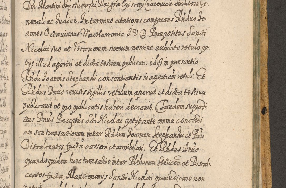 Zdjęcie nr 1612 dla obiektu archiwalnego: Acta actorum, causarum spiritualium, civilium, criminalium, obligationum, cessionum, decimarum, testamentorum R. D. Martini Szyszkowski, episcopi Cracoviensis, ducis Severiensis in annis 1617 - 1619. Tomus primus.