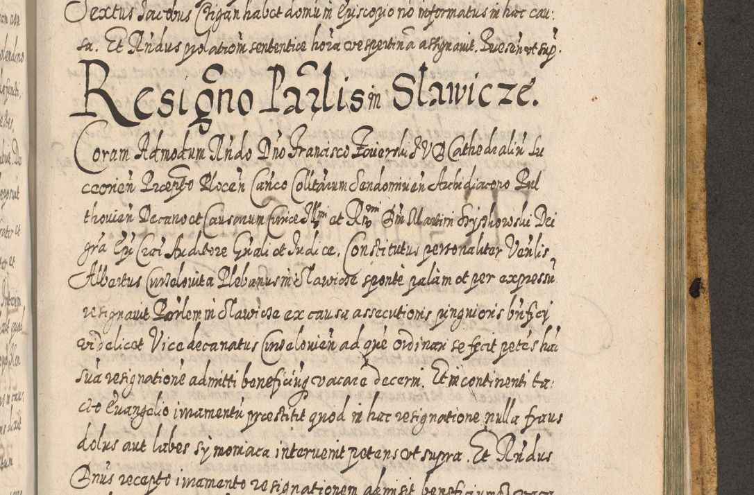 Zdjęcie nr 1606 dla obiektu archiwalnego: Acta actorum, causarum spiritualium, civilium, criminalium, obligationum, cessionum, decimarum, testamentorum R. D. Martini Szyszkowski, episcopi Cracoviensis, ducis Severiensis in annis 1617 - 1619. Tomus primus.
