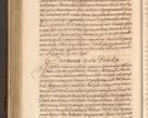 Zdjęcie nr 649 dla obiektu archiwalnego: Acta actorum episcopalium R. D. Casimiri a Łubna Łubiński, episcopi Cracoviensis, ducis Severiae ab anno 1710 usque ad annum 1713 conscripta. Volumen I