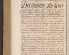 Zdjęcie nr 1323 dla obiektu archiwalnego: Acta actorum episcopalium R. D. Casimiri a Łubna Łubiński, episcopi Cracoviensis, ducis Severiae ab anno 1710 usque ad annum 1713 conscripta. Volumen I