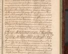Zdjęcie nr 1296 dla obiektu archiwalnego: Acta actorum episcopalium R. D. Casimiri a Łubna Łubiński, episcopi Cracoviensis, ducis Severiae ab anno 1710 usque ad annum 1713 conscripta. Volumen I
