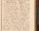 Zdjęcie nr 1276 dla obiektu archiwalnego: Acta actorum episcopalium R. D. Casimiri a Łubna Łubiński, episcopi Cracoviensis, ducis Severiae ab anno 1710 usque ad annum 1713 conscripta. Volumen I