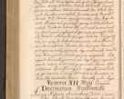 Zdjęcie nr 1271 dla obiektu archiwalnego: Acta actorum episcopalium R. D. Casimiri a Łubna Łubiński, episcopi Cracoviensis, ducis Severiae ab anno 1710 usque ad annum 1713 conscripta. Volumen I