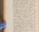 Zdjęcie nr 187 dla obiektu archiwalnego: In Nomine Domini Amen. ACTA VISITATIONIS. Externa sub Anno 1670 in Mense Julio incepta et in Augusto ac aliis Sequentibus eiusdem Anni mensibus per olim Illustrissimum ac Reverendissimum Dominum Andream Trzebicki Episcopum Cracoviensem in Cathedrali Ecclesia peractae, et successive per omnia et singula eiusdem Ecclesiae Sacella seu Capellas continuata atque ad hoc secundum volumen redacta et partim ob pestem Cracoviensem quadriennio grassantem partim ob alia legalia impedimenta quominus eadem Visitatio executa fuerit retardatae Demum morte praefati Illustrissimi et Reverendissimi Andreae Episcopi in Anno 1679 interveniente eadem Acta uti tam posthuma sub felici regimine Illustrissimi et Reverendissimi Domini Joannis Małachowski immediate in eundem Episcopatum succedentes ad effectum et finem executoris Authe. ordinaria in Anno 1682 sunt et fuerunt publicata, atque ideo illis omnibus et singulis quibus interest intimata.  VISITATIO Altarium Ecclesiae Cathedralis Cracoviensis infraspecificatorum circa translationem suorum ministeriorum et unionem Altaribus marmoreis ad quatuor columnas Ecclesiae sitis Anno Domini 1760 Die 17 Mensis Martij peracta. Perillustris Reverendissimus Dominus Hyacinthus Łopacki Canonicus Cathedralis et Archipresbyter Infulatus Cracoviensis Decanus Sandomiriensis a Celsissimo Illustrissimo Reverendissimo Domino Cajetano Ignatio Sołtyk Dei et Apostolicae Sedis Gratia Episcopo Cracoviensi Duce Severiae ad infrascripta delegatus per instrumentum tenoris sequentis ...
