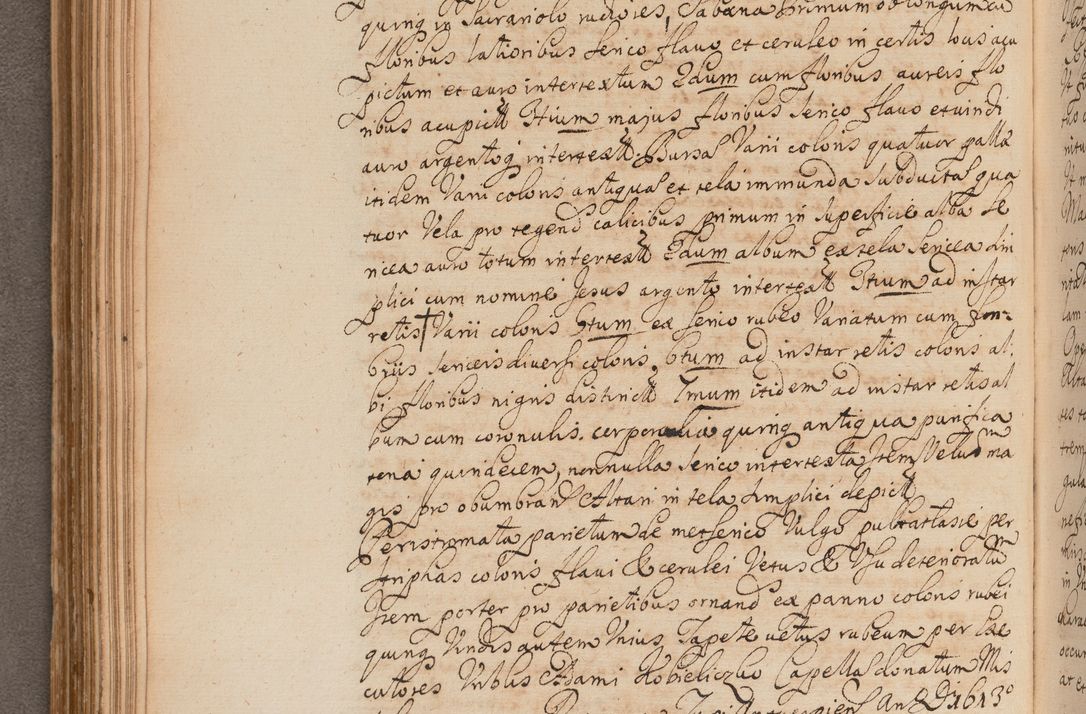 Zdjęcie nr 161 dla obiektu archiwalnego: In Nomine Domini Amen. ACTA VISITATIONIS. Externa sub Anno 1670 in Mense Julio incepta et in Augusto ac aliis Sequentibus eiusdem Anni mensibus per olim Illustrissimum ac Reverendissimum Dominum Andream Trzebicki Episcopum Cracoviensem in Cathedrali Ecclesia peractae, et successive per omnia et singula eiusdem Ecclesiae Sacella seu Capellas continuata atque ad hoc secundum volumen redacta et partim ob pestem Cracoviensem quadriennio grassantem partim ob alia legalia impedimenta quominus eadem Visitatio executa fuerit retardatae Demum morte praefati Illustrissimi et Reverendissimi Andreae Episcopi in Anno 1679 interveniente eadem Acta uti tam posthuma sub felici regimine Illustrissimi et Reverendissimi Domini Joannis Małachowski immediate in eundem Episcopatum succedentes ad effectum et finem executoris Authe. ordinaria in Anno 1682 sunt et fuerunt publicata, atque ideo illis omnibus et singulis quibus interest intimata.  VISITATIO Altarium Ecclesiae Cathedralis Cracoviensis infraspecificatorum circa translationem suorum ministeriorum et unionem Altaribus marmoreis ad quatuor columnas Ecclesiae sitis Anno Domini 1760 Die 17 Mensis Martij peracta. Perillustris Reverendissimus Dominus Hyacinthus Łopacki Canonicus Cathedralis et Archipresbyter Infulatus Cracoviensis Decanus Sandomiriensis a Celsissimo Illustrissimo Reverendissimo Domino Cajetano Ignatio Sołtyk Dei et Apostolicae Sedis Gratia Episcopo Cracoviensi Duce Severiae ad infrascripta delegatus per instrumentum tenoris sequentis ...