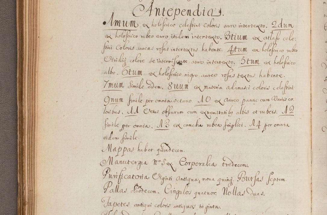 Zdjęcie nr 119 dla obiektu archiwalnego: In Nomine Domini Amen. ACTA VISITATIONIS. Externa sub Anno 1670 in Mense Julio incepta et in Augusto ac aliis Sequentibus eiusdem Anni mensibus per olim Illustrissimum ac Reverendissimum Dominum Andream Trzebicki Episcopum Cracoviensem in Cathedrali Ecclesia peractae, et successive per omnia et singula eiusdem Ecclesiae Sacella seu Capellas continuata atque ad hoc secundum volumen redacta et partim ob pestem Cracoviensem quadriennio grassantem partim ob alia legalia impedimenta quominus eadem Visitatio executa fuerit retardatae Demum morte praefati Illustrissimi et Reverendissimi Andreae Episcopi in Anno 1679 interveniente eadem Acta uti tam posthuma sub felici regimine Illustrissimi et Reverendissimi Domini Joannis Małachowski immediate in eundem Episcopatum succedentes ad effectum et finem executoris Authe. ordinaria in Anno 1682 sunt et fuerunt publicata, atque ideo illis omnibus et singulis quibus interest intimata.  VISITATIO Altarium Ecclesiae Cathedralis Cracoviensis infraspecificatorum circa translationem suorum ministeriorum et unionem Altaribus marmoreis ad quatuor columnas Ecclesiae sitis Anno Domini 1760 Die 17 Mensis Martij peracta. Perillustris Reverendissimus Dominus Hyacinthus Łopacki Canonicus Cathedralis et Archipresbyter Infulatus Cracoviensis Decanus Sandomiriensis a Celsissimo Illustrissimo Reverendissimo Domino Cajetano Ignatio Sołtyk Dei et Apostolicae Sedis Gratia Episcopo Cracoviensi Duce Severiae ad infrascripta delegatus per instrumentum tenoris sequentis ...