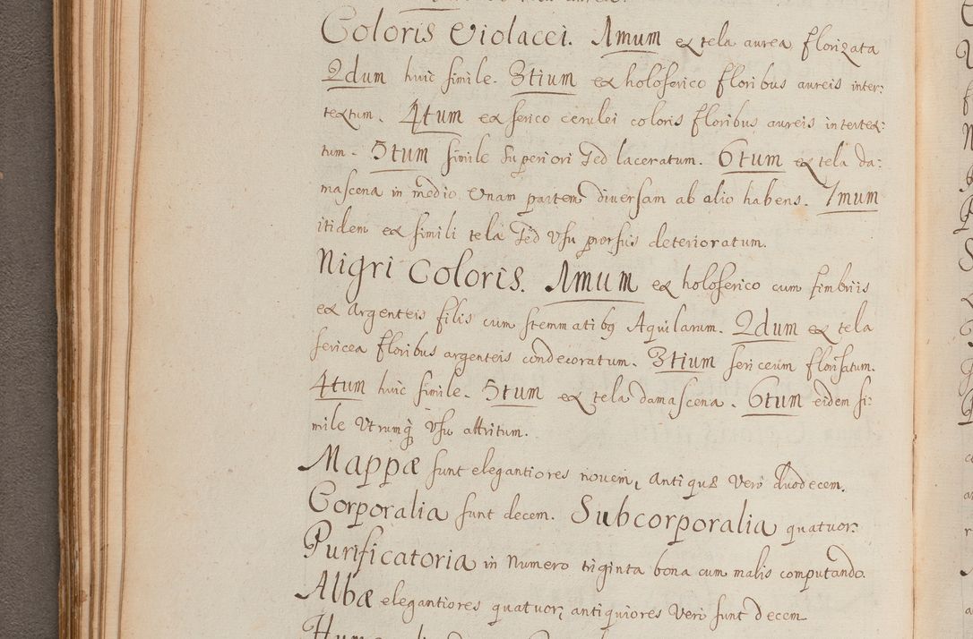 Zdjęcie nr 109 dla obiektu archiwalnego: In Nomine Domini Amen. ACTA VISITATIONIS. Externa sub Anno 1670 in Mense Julio incepta et in Augusto ac aliis Sequentibus eiusdem Anni mensibus per olim Illustrissimum ac Reverendissimum Dominum Andream Trzebicki Episcopum Cracoviensem in Cathedrali Ecclesia peractae, et successive per omnia et singula eiusdem Ecclesiae Sacella seu Capellas continuata atque ad hoc secundum volumen redacta et partim ob pestem Cracoviensem quadriennio grassantem partim ob alia legalia impedimenta quominus eadem Visitatio executa fuerit retardatae Demum morte praefati Illustrissimi et Reverendissimi Andreae Episcopi in Anno 1679 interveniente eadem Acta uti tam posthuma sub felici regimine Illustrissimi et Reverendissimi Domini Joannis Małachowski immediate in eundem Episcopatum succedentes ad effectum et finem executoris Authe. ordinaria in Anno 1682 sunt et fuerunt publicata, atque ideo illis omnibus et singulis quibus interest intimata.  VISITATIO Altarium Ecclesiae Cathedralis Cracoviensis infraspecificatorum circa translationem suorum ministeriorum et unionem Altaribus marmoreis ad quatuor columnas Ecclesiae sitis Anno Domini 1760 Die 17 Mensis Martij peracta. Perillustris Reverendissimus Dominus Hyacinthus Łopacki Canonicus Cathedralis et Archipresbyter Infulatus Cracoviensis Decanus Sandomiriensis a Celsissimo Illustrissimo Reverendissimo Domino Cajetano Ignatio Sołtyk Dei et Apostolicae Sedis Gratia Episcopo Cracoviensi Duce Severiae ad infrascripta delegatus per instrumentum tenoris sequentis ...