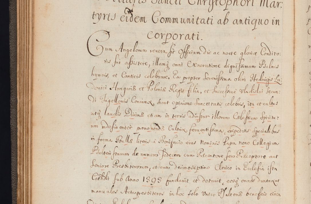 Zdjęcie nr 70 dla obiektu archiwalnego: In Nomine Domini Amen. ACTA VISITATIONIS. Externa sub Anno 1670 in Mense Julio incepta et in Augusto ac aliis Sequentibus eiusdem Anni mensibus per olim Illustrissimum ac Reverendissimum Dominum Andream Trzebicki Episcopum Cracoviensem in Cathedrali Ecclesia peractae, et successive per omnia et singula eiusdem Ecclesiae Sacella seu Capellas continuata atque ad hoc secundum volumen redacta et partim ob pestem Cracoviensem quadriennio grassantem partim ob alia legalia impedimenta quominus eadem Visitatio executa fuerit retardatae Demum morte praefati Illustrissimi et Reverendissimi Andreae Episcopi in Anno 1679 interveniente eadem Acta uti tam posthuma sub felici regimine Illustrissimi et Reverendissimi Domini Joannis Małachowski immediate in eundem Episcopatum succedentes ad effectum et finem executoris Authe. ordinaria in Anno 1682 sunt et fuerunt publicata, atque ideo illis omnibus et singulis quibus interest intimata.  VISITATIO Altarium Ecclesiae Cathedralis Cracoviensis infraspecificatorum circa translationem suorum ministeriorum et unionem Altaribus marmoreis ad quatuor columnas Ecclesiae sitis Anno Domini 1760 Die 17 Mensis Martij peracta. Perillustris Reverendissimus Dominus Hyacinthus Łopacki Canonicus Cathedralis et Archipresbyter Infulatus Cracoviensis Decanus Sandomiriensis a Celsissimo Illustrissimo Reverendissimo Domino Cajetano Ignatio Sołtyk Dei et Apostolicae Sedis Gratia Episcopo Cracoviensi Duce Severiae ad infrascripta delegatus per instrumentum tenoris sequentis ...