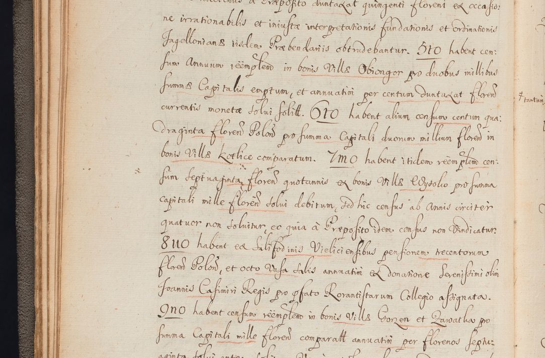 Zdjęcie nr 45 dla obiektu archiwalnego: In Nomine Domini Amen. ACTA VISITATIONIS. Externa sub Anno 1670 in Mense Julio incepta et in Augusto ac aliis Sequentibus eiusdem Anni mensibus per olim Illustrissimum ac Reverendissimum Dominum Andream Trzebicki Episcopum Cracoviensem in Cathedrali Ecclesia peractae, et successive per omnia et singula eiusdem Ecclesiae Sacella seu Capellas continuata atque ad hoc secundum volumen redacta et partim ob pestem Cracoviensem quadriennio grassantem partim ob alia legalia impedimenta quominus eadem Visitatio executa fuerit retardatae Demum morte praefati Illustrissimi et Reverendissimi Andreae Episcopi in Anno 1679 interveniente eadem Acta uti tam posthuma sub felici regimine Illustrissimi et Reverendissimi Domini Joannis Małachowski immediate in eundem Episcopatum succedentes ad effectum et finem executoris Authe. ordinaria in Anno 1682 sunt et fuerunt publicata, atque ideo illis omnibus et singulis quibus interest intimata.  VISITATIO Altarium Ecclesiae Cathedralis Cracoviensis infraspecificatorum circa translationem suorum ministeriorum et unionem Altaribus marmoreis ad quatuor columnas Ecclesiae sitis Anno Domini 1760 Die 17 Mensis Martij peracta. Perillustris Reverendissimus Dominus Hyacinthus Łopacki Canonicus Cathedralis et Archipresbyter Infulatus Cracoviensis Decanus Sandomiriensis a Celsissimo Illustrissimo Reverendissimo Domino Cajetano Ignatio Sołtyk Dei et Apostolicae Sedis Gratia Episcopo Cracoviensi Duce Severiae ad infrascripta delegatus per instrumentum tenoris sequentis ...