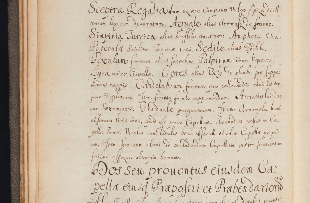 Zdjęcie nr 42 dla obiektu archiwalnego: In Nomine Domini Amen. ACTA VISITATIONIS. Externa sub Anno 1670 in Mense Julio incepta et in Augusto ac aliis Sequentibus eiusdem Anni mensibus per olim Illustrissimum ac Reverendissimum Dominum Andream Trzebicki Episcopum Cracoviensem in Cathedrali Ecclesia peractae, et successive per omnia et singula eiusdem Ecclesiae Sacella seu Capellas continuata atque ad hoc secundum volumen redacta et partim ob pestem Cracoviensem quadriennio grassantem partim ob alia legalia impedimenta quominus eadem Visitatio executa fuerit retardatae Demum morte praefati Illustrissimi et Reverendissimi Andreae Episcopi in Anno 1679 interveniente eadem Acta uti tam posthuma sub felici regimine Illustrissimi et Reverendissimi Domini Joannis Małachowski immediate in eundem Episcopatum succedentes ad effectum et finem executoris Authe. ordinaria in Anno 1682 sunt et fuerunt publicata, atque ideo illis omnibus et singulis quibus interest intimata.  VISITATIO Altarium Ecclesiae Cathedralis Cracoviensis infraspecificatorum circa translationem suorum ministeriorum et unionem Altaribus marmoreis ad quatuor columnas Ecclesiae sitis Anno Domini 1760 Die 17 Mensis Martij peracta. Perillustris Reverendissimus Dominus Hyacinthus Łopacki Canonicus Cathedralis et Archipresbyter Infulatus Cracoviensis Decanus Sandomiriensis a Celsissimo Illustrissimo Reverendissimo Domino Cajetano Ignatio Sołtyk Dei et Apostolicae Sedis Gratia Episcopo Cracoviensi Duce Severiae ad infrascripta delegatus per instrumentum tenoris sequentis ...