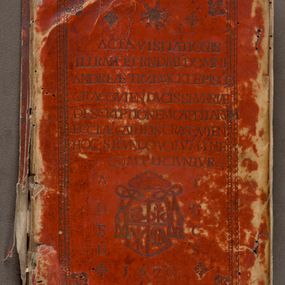 Zdjęcie nr 1 dla obiektu archiwalnego: In Nomine Domini Amen. ACTA VISITATIONIS. Externa sub Anno 1670 in Mense Julio incepta et in Augusto ac aliis Sequentibus eiusdem Anni mensibus per olim Illustrissimum ac Reverendissimum Dominum Andream Trzebicki Episcopum Cracoviensem in Cathedrali Ecclesia peractae, et successive per omnia et singula eiusdem Ecclesiae Sacella seu Capellas continuata atque ad hoc secundum volumen redacta et partim ob pestem Cracoviensem quadriennio grassantem partim ob alia legalia impedimenta quominus eadem Visitatio executa fuerit retardatae Demum morte praefati Illustrissimi et Reverendissimi Andreae Episcopi in Anno 1679 interveniente eadem Acta uti tam posthuma sub felici regimine Illustrissimi et Reverendissimi Domini Joannis Małachowski immediate in eundem Episcopatum succedentes ad effectum et finem executoris Authe. ordinaria in Anno 1682 sunt et fuerunt publicata, atque ideo illis omnibus et singulis quibus interest intimata.  VISITATIO Altarium Ecclesiae Cathedralis Cracoviensis infraspecificatorum circa translationem suorum ministeriorum et unionem Altaribus marmoreis ad quatuor columnas Ecclesiae sitis Anno Domini 1760 Die 17 Mensis Martij peracta. Perillustris Reverendissimus Dominus Hyacinthus Łopacki Canonicus Cathedralis et Archipresbyter Infulatus Cracoviensis Decanus Sandomiriensis a Celsissimo Illustrissimo Reverendissimo Domino Cajetano Ignatio Sołtyk Dei et Apostolicae Sedis Gratia Episcopo Cracoviensi Duce Severiae ad infrascripta delegatus per instrumentum tenoris sequentis ...