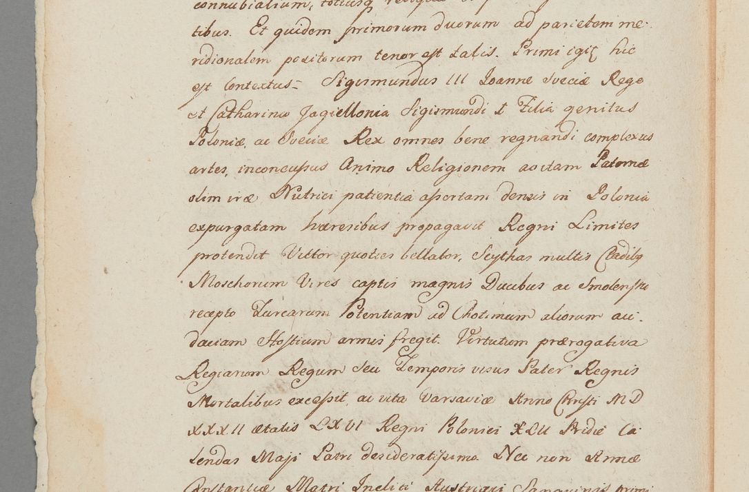 Zdjęcie nr 4 dla obiektu archiwalnego: [Wizytacja kaplicy Wazów; po 1747]