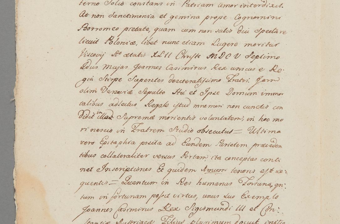 Zdjęcie nr 6 dla obiektu archiwalnego: [Wizytacja kaplicy Wazów; po 1747]