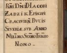 Zdjęcie nr 6 dla obiektu archiwalnego: Acta episcopalia R. D. Jacobi Zadzik, episcopi Cracoviensis et ducis Severiae annorum 1639 et 1640. Volumen II