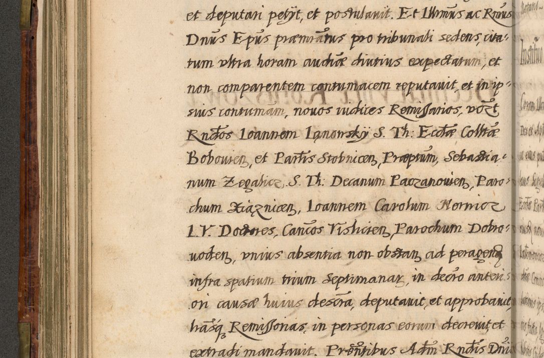 Zdjęcie nr 205 dla obiektu archiwalnego: Acta episcopalia R. D. Jacobi Zadzik, episcopi Cracoviensis et ducis Severiae annorum 1639 et 1640. Volumen II
