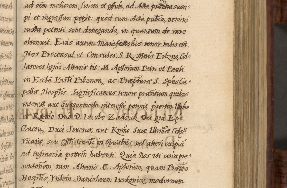 Zdjęcie nr 200 dla obiektu archiwalnego: Acta episcopalia R. D. Jacobi Zadzik, episcopi Cracoviensis et ducis Severiae annorum 1639 et 1640. Volumen II